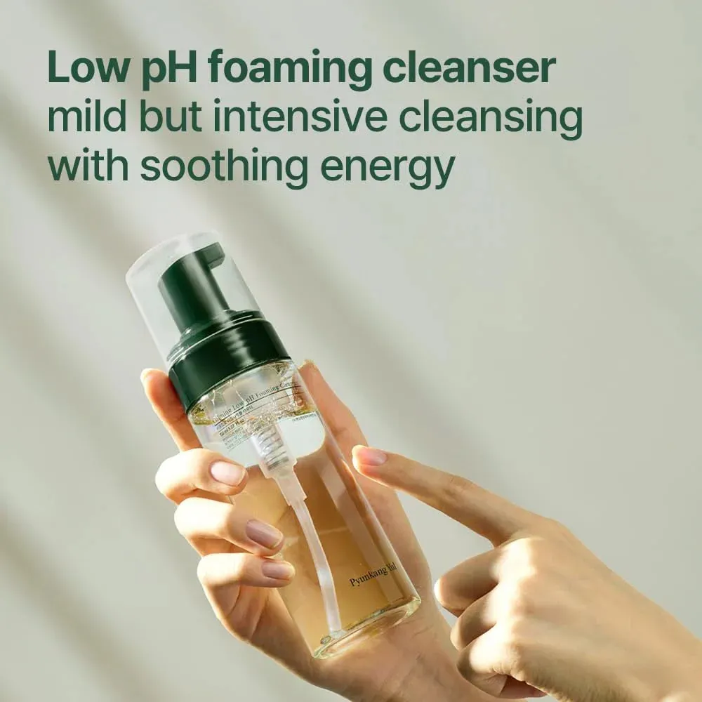 PKY Calming Low pH Foaming Cleanser Tea Tree, Centella Asiatica, Hyaluronic Acid