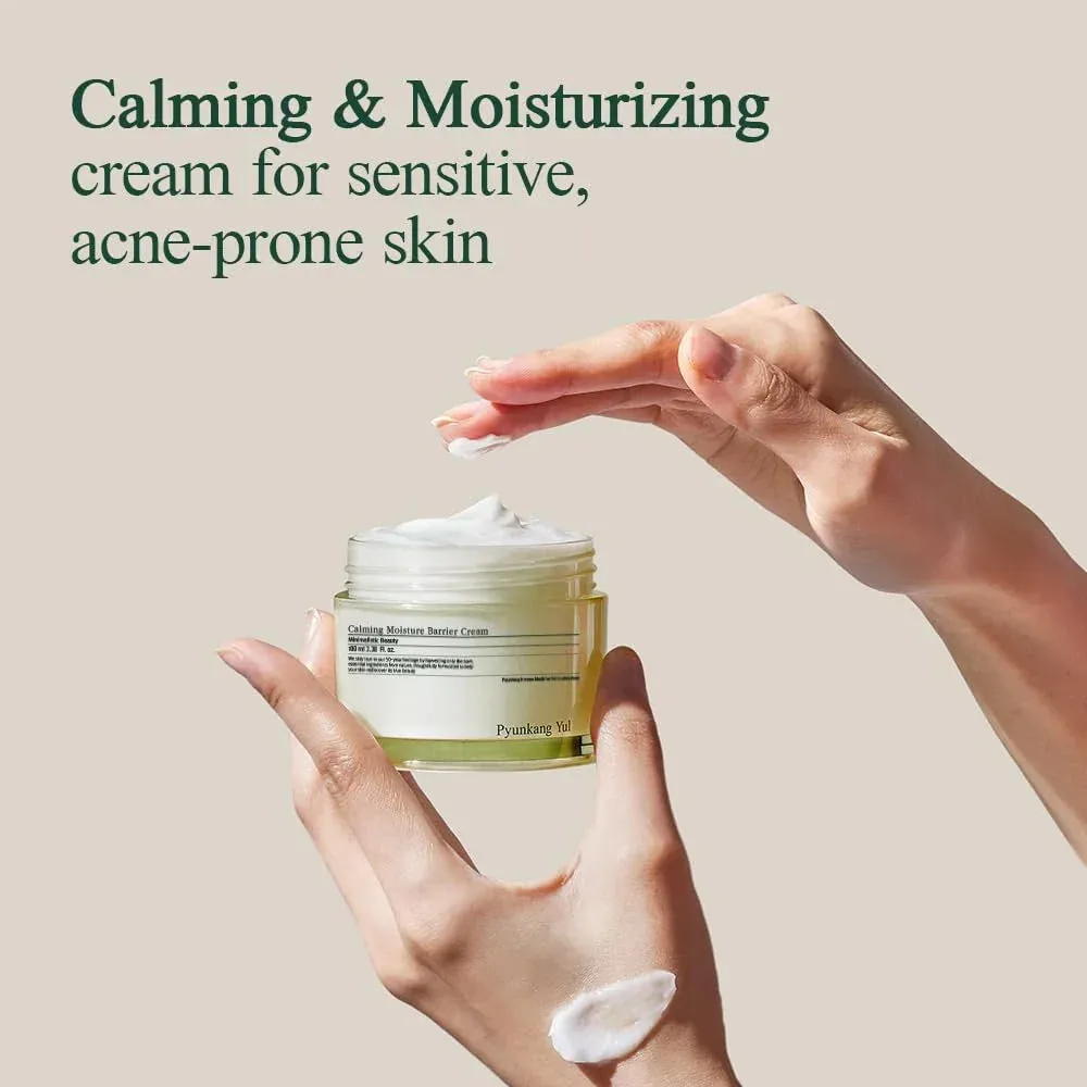 PKY Calming Moisture Barrier Cream Hyaluronic Acid & Ceramide 3.38 Fl. Oz