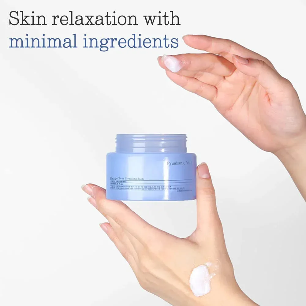 PKY Deep Clear Cleansing Balm Facial Cleanser for Heavy Makeup Removal