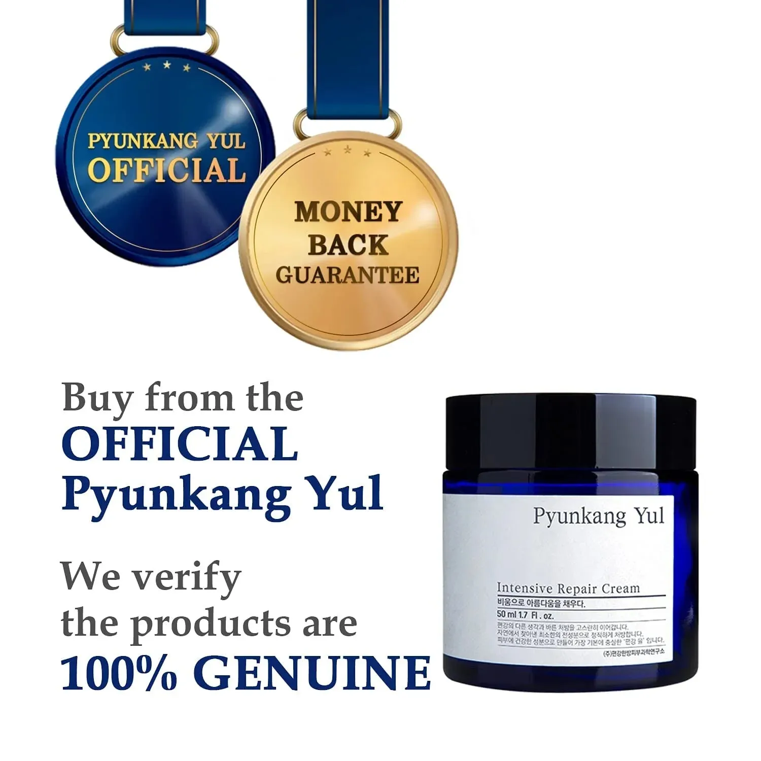 PKY Intensive Repair Cream - Ceramide Moisturizer with Shea Butter & Macadamia Oil