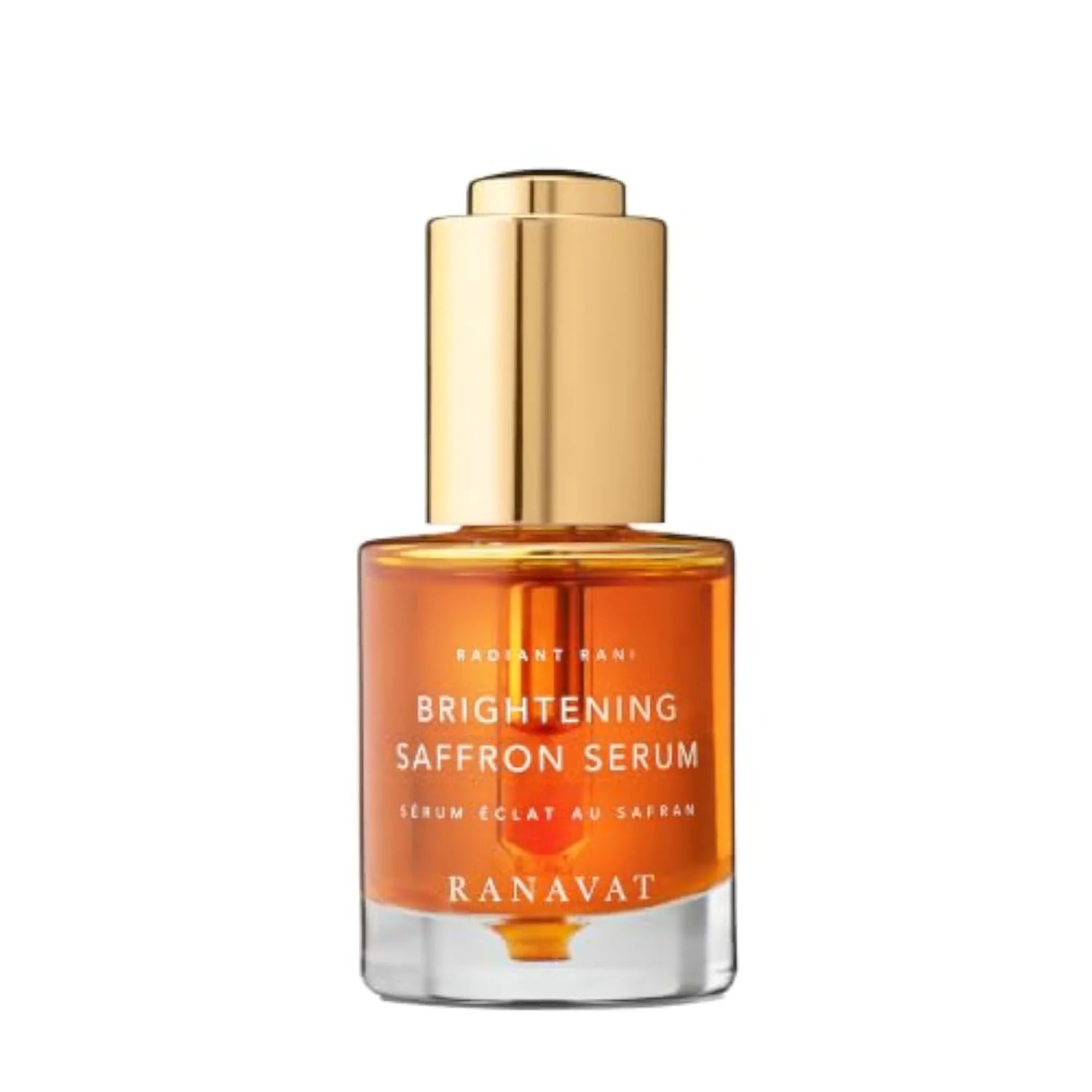 RANAVAT Brightening Saffron Serum - Discoloration Correcting Face Serum, Dark Spot Corrector, Vitamin C Alternative & Hyperpigmentation Treatment - Leaves Skin wit