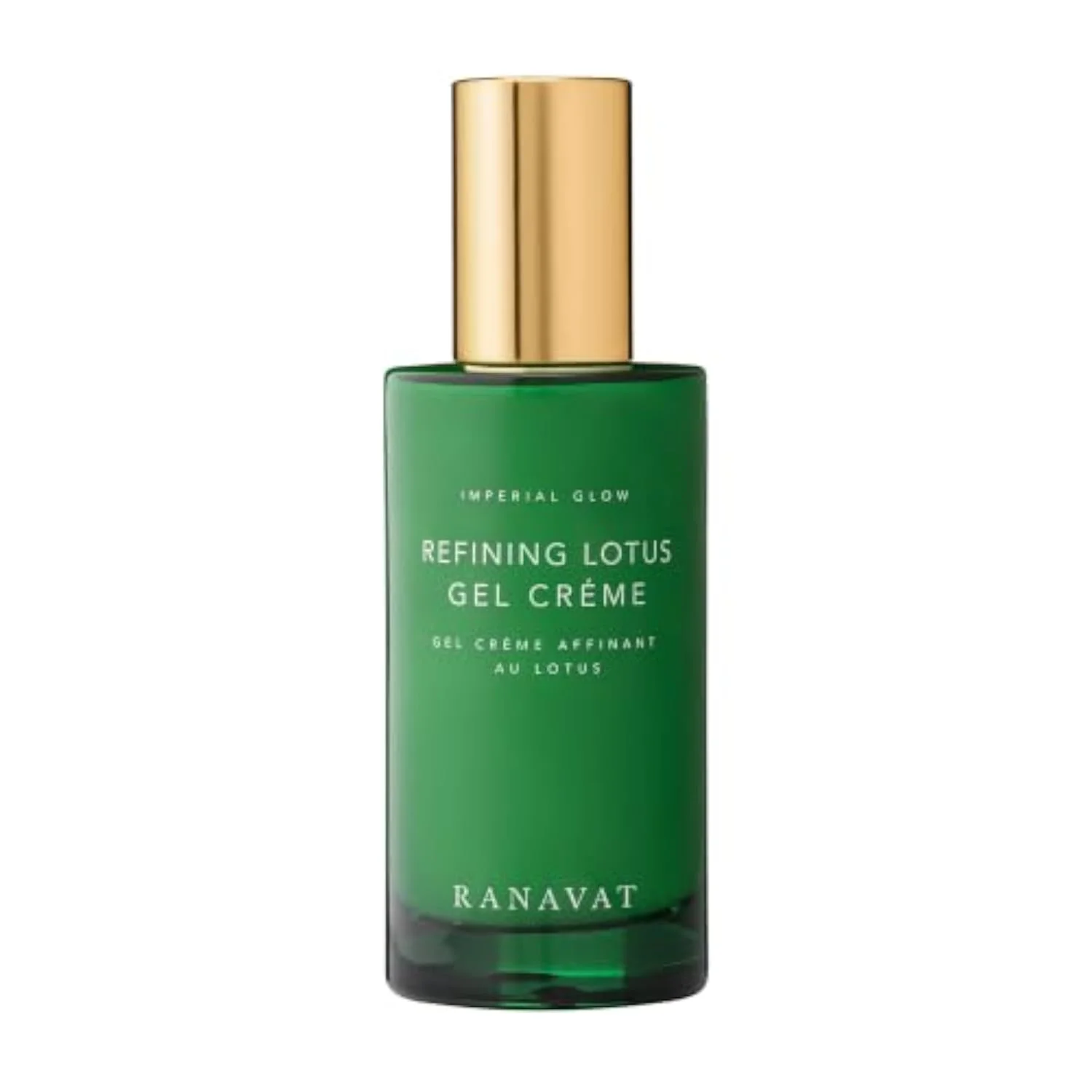RANAVAT Refining Lotus Gel Cream - Hydrating Gel Moisturizer & Pore Minimizer – Improves Radiance & Texture with Hyaluronic Acid & Floral Ketoacids (1.7 oz)