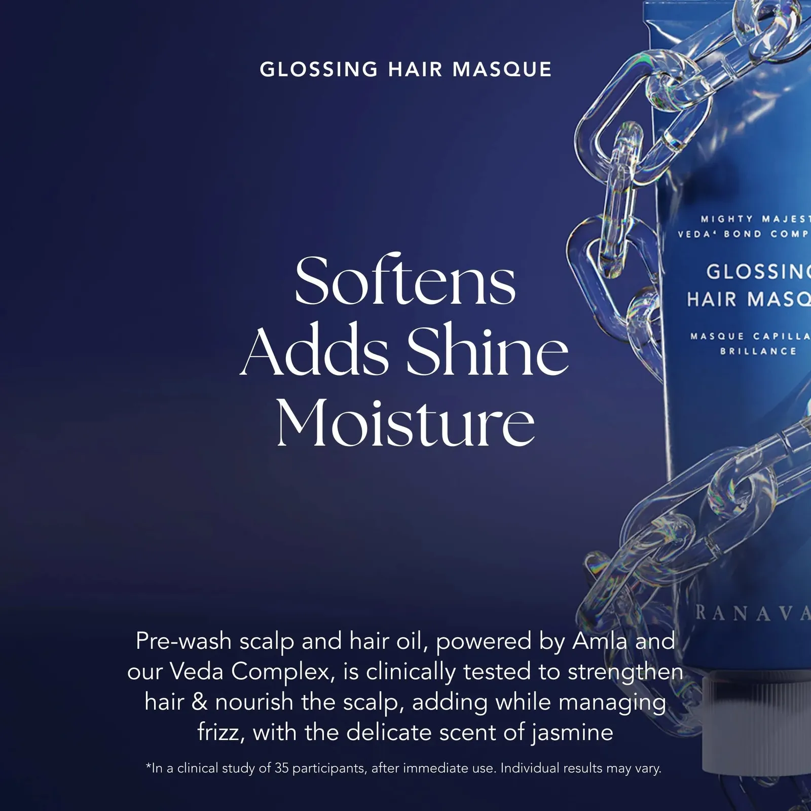 Glossing Hair Mask - Damaged Hair Repair & Conditioning Hair Mask