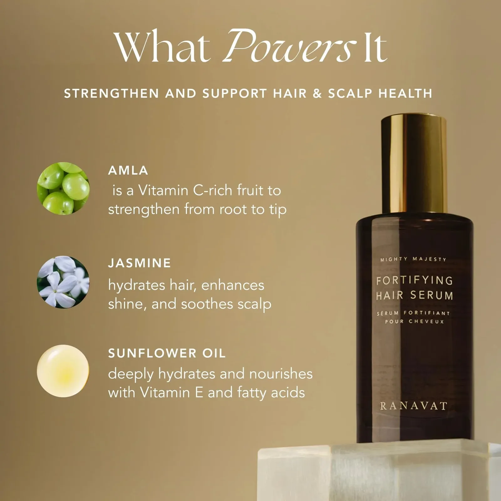 Mighty Majesty - Fortifying Hair Serum - Hair Oil Serum