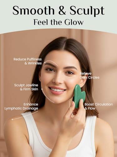 Jade Stone Guasha Tool