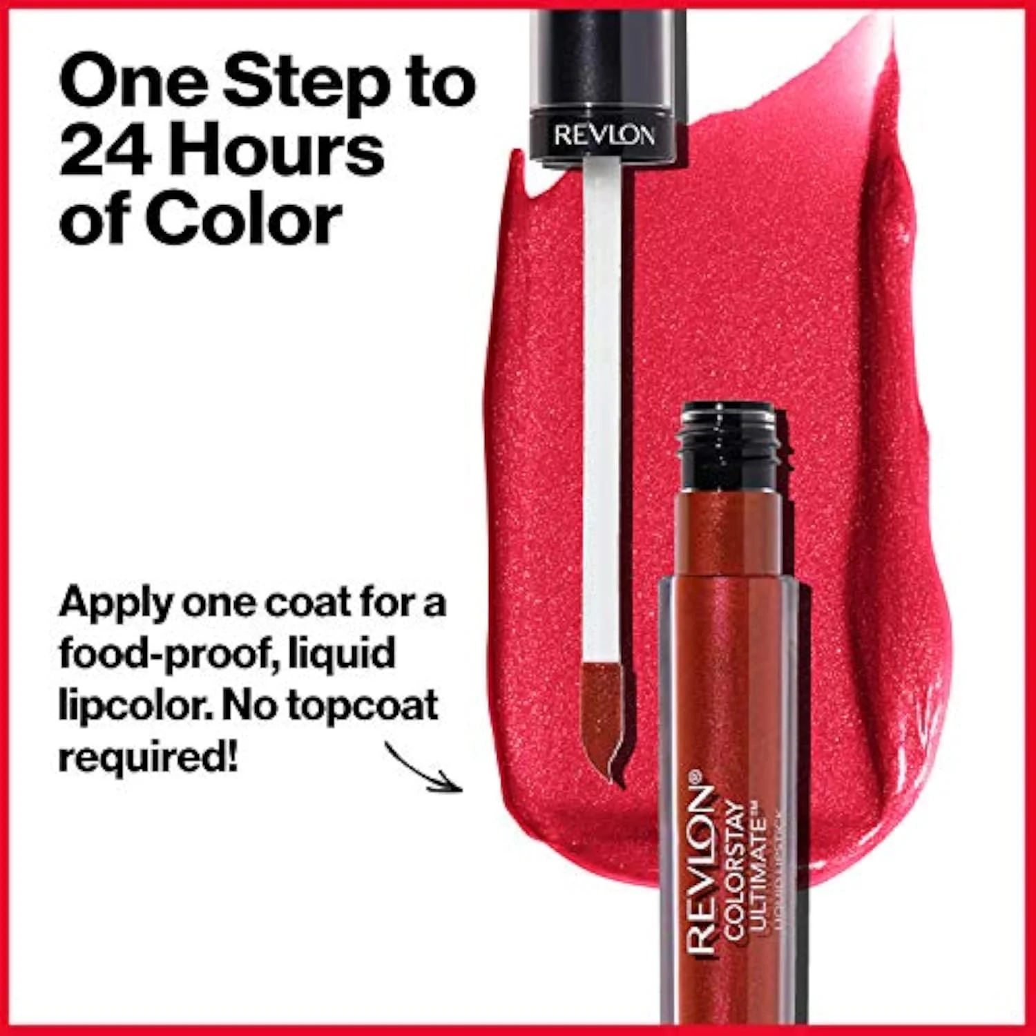 Revlon ColorStay Ultimate Liquid Lipstick, 075 #1 Nude, 0.1 fl oz