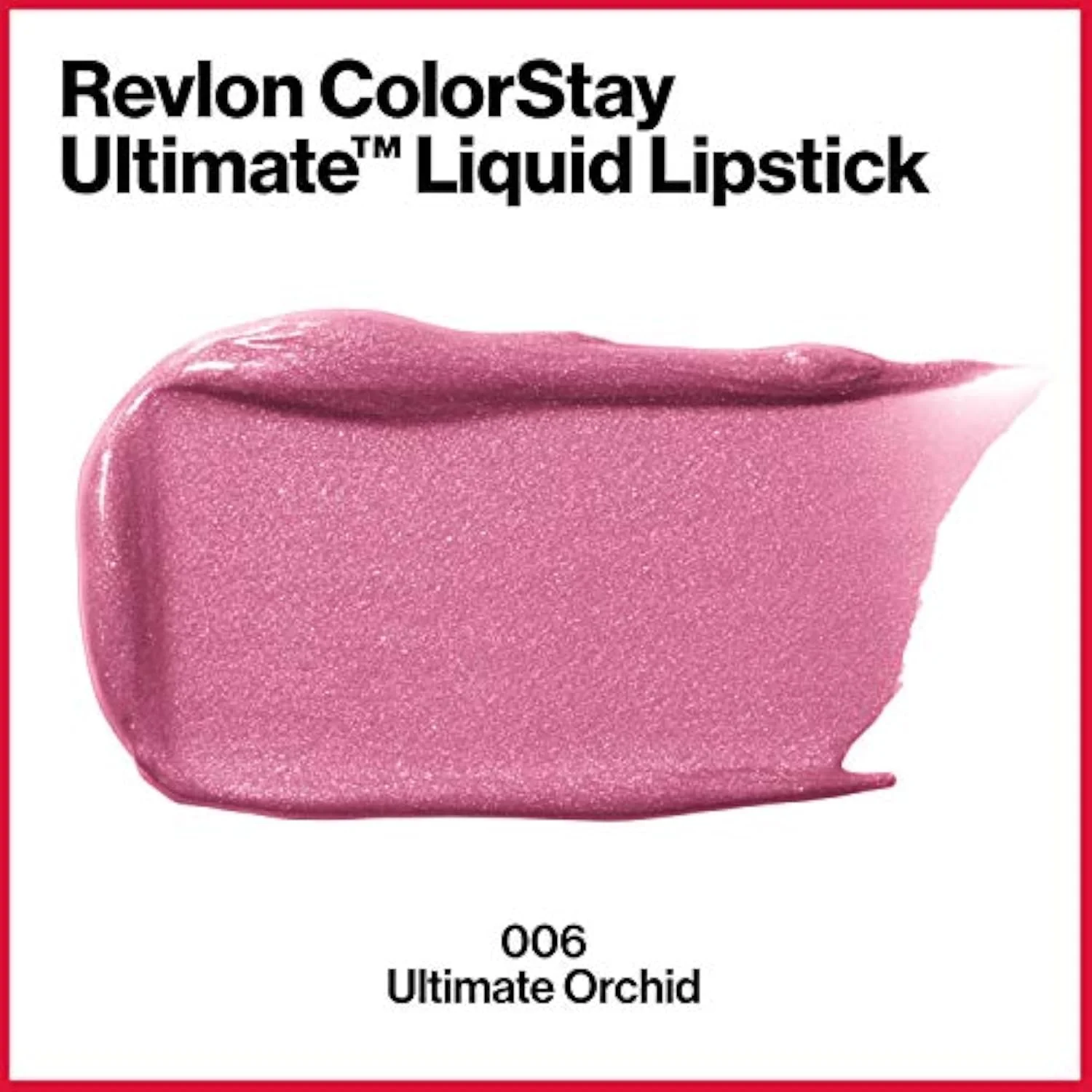 Revlon ColorStay Ultimate Liquid Lipstick, Longwear Rich Lip Colors, Wears for Up to 24 Hours, Satin Finish, 060 Ultimate Orchid, 0.1 fl oz