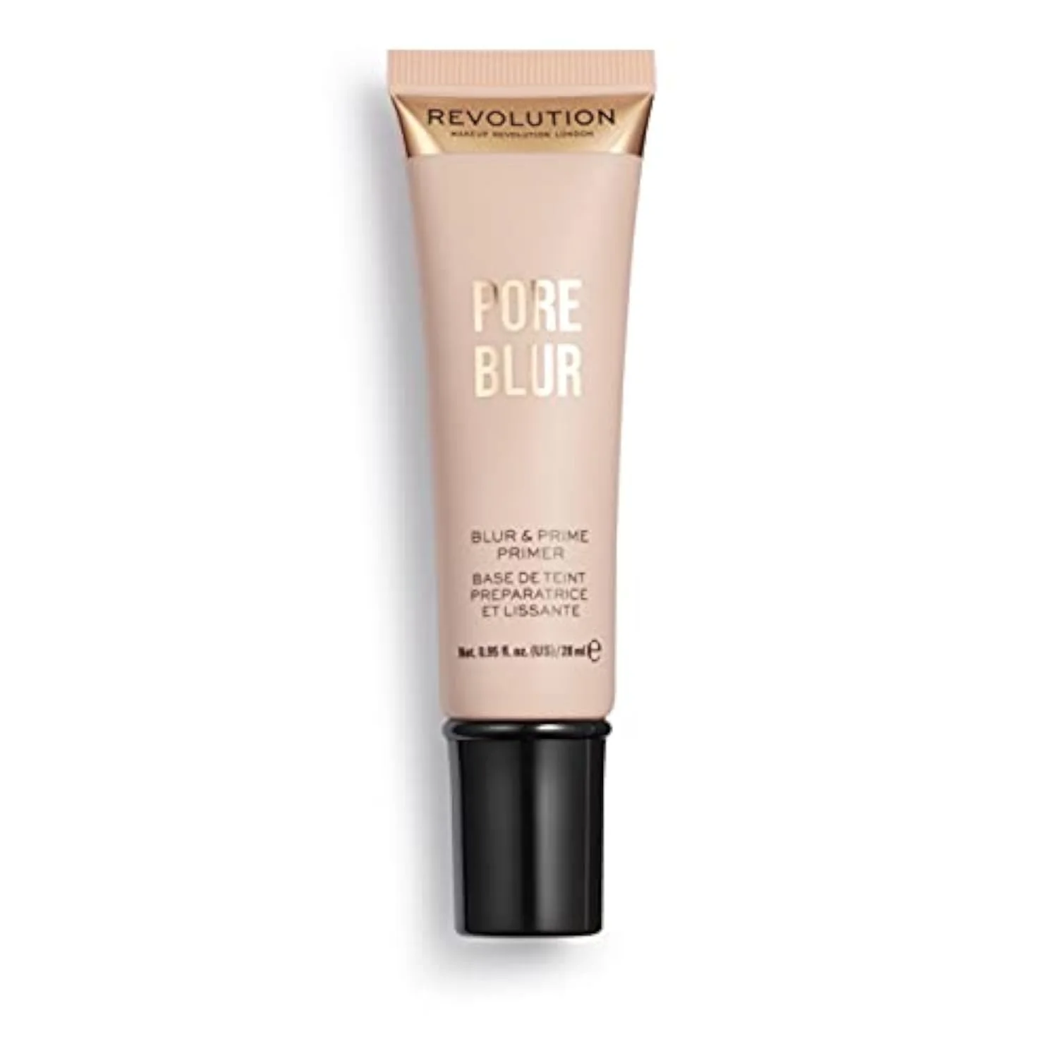 Makeup Revolution Pore Blur Primer, Pore Minimizing Face Primer with Vitamin E, Smoothing & Nourishing Formula 0.95fl.oz