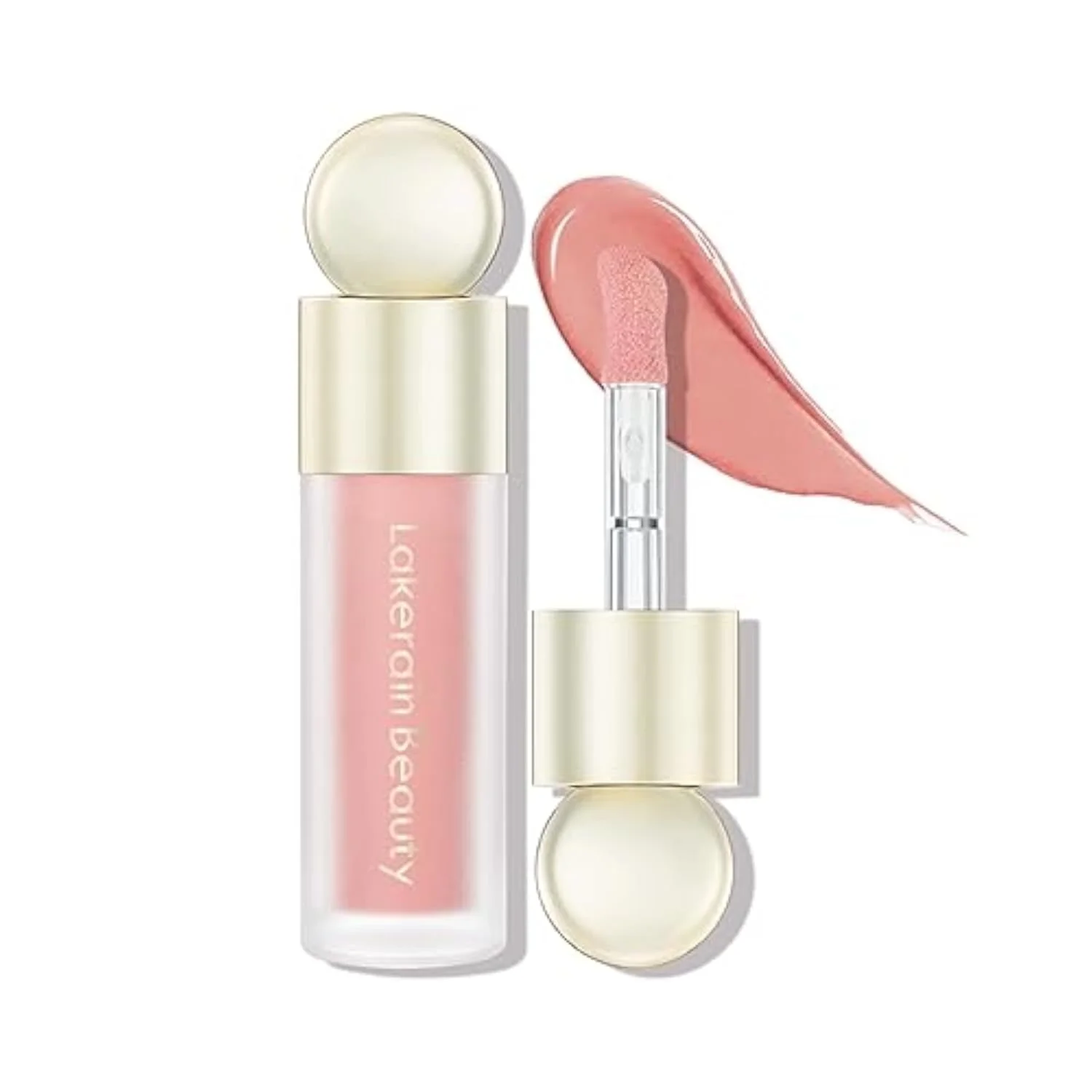 Liquid Blush Stick, Soft Velvet Cream Blush, Pink & Red Blush Skin Tint, Natural-Looking Matte Finish, Waterproof & Long Lasting Dewy Cheek Tint, Moisturizing & Lightweigh