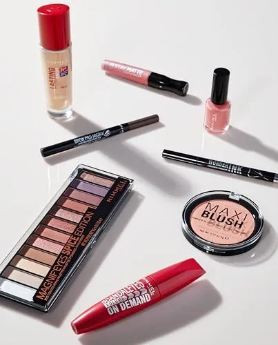 Rimmel London Stay Matte Liquid Lip Color with Full Coverage Kiss-Proof Waterproof Matte Lipstick Formula that Lasts 12 Hours