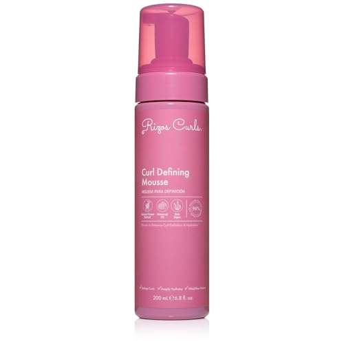 Curl Defining Mousse – Lightweight Foam for Volume & Hydration – Shine & Definition for Ev