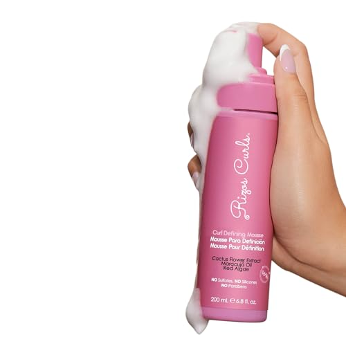 Curl Defining Mousse – Lightweight Foam for Volume & Hydration – Shine & Definition for Ev