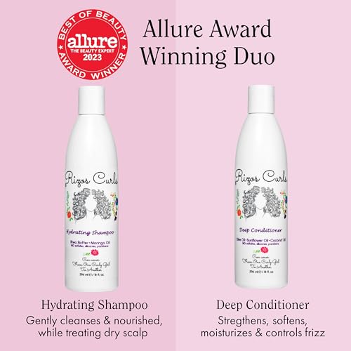 Wash Day Bundle – Hydrating Shampoo & Deep Conditioner Set with Shea Butter for Every Curl