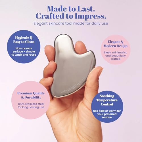 Stainless Steel Gua Sha Facial Massager
