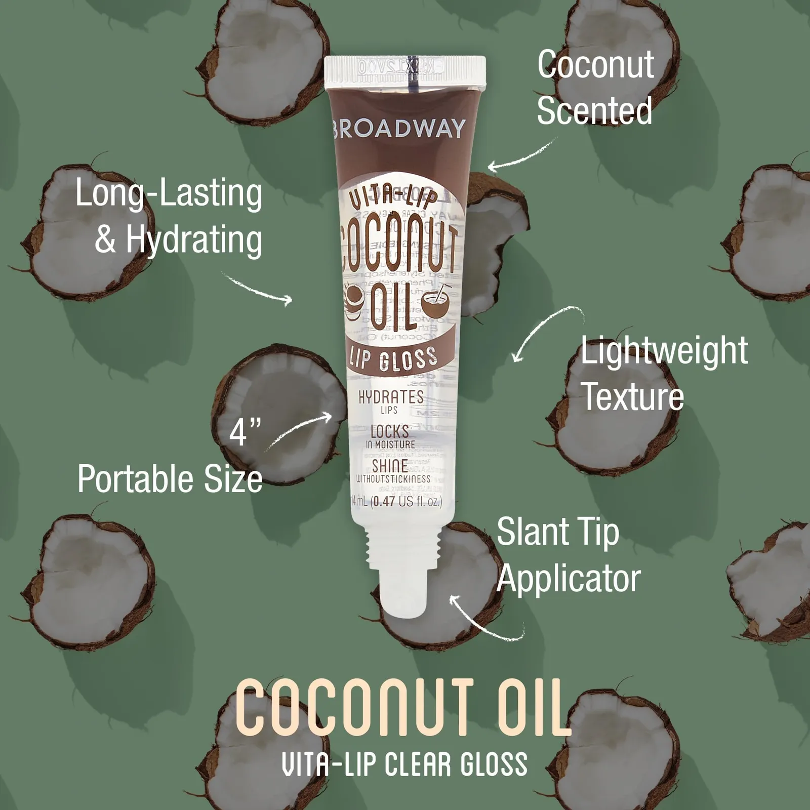 Coconut Oil Lip Gloss