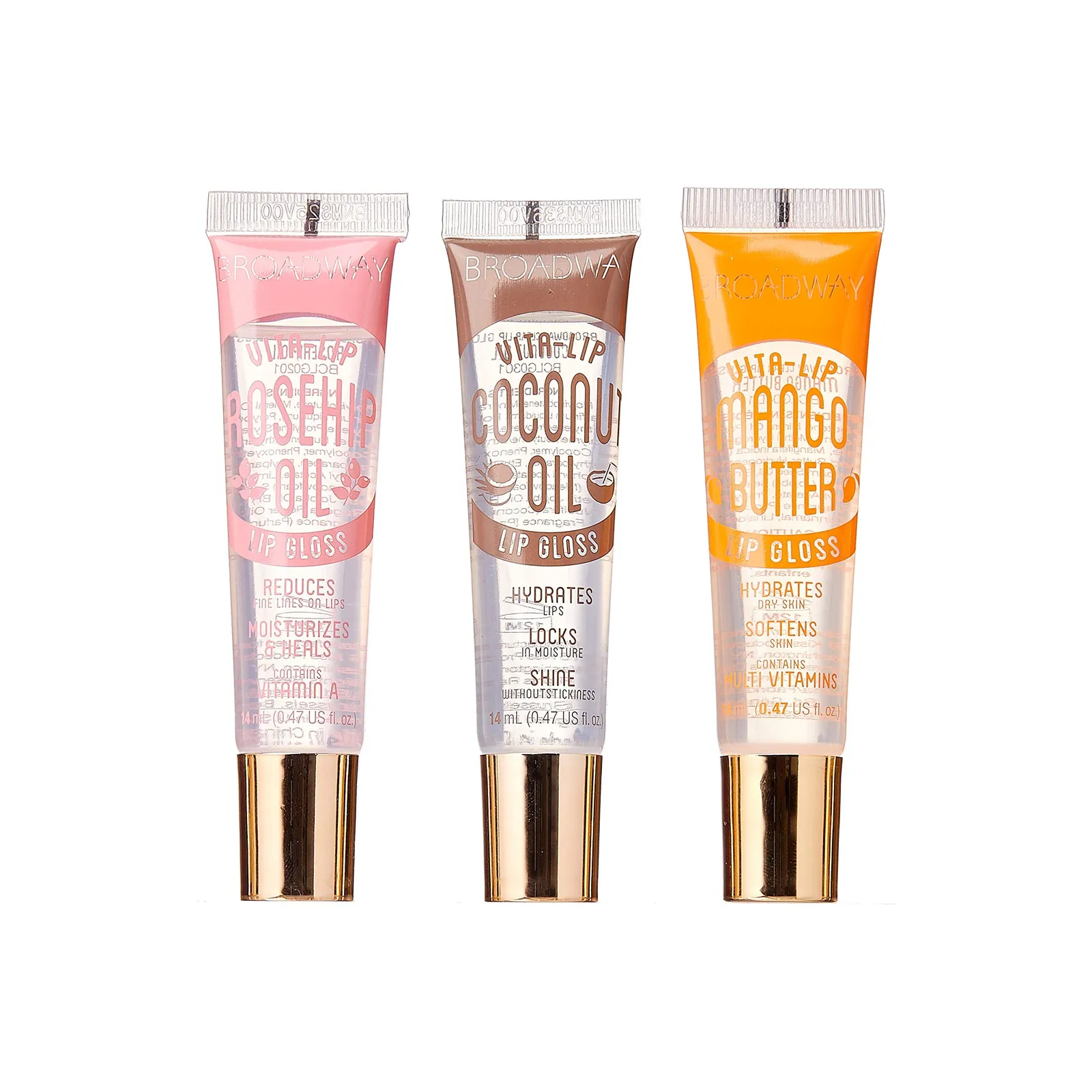 Mango Butter Lip Gloss 3-Pack