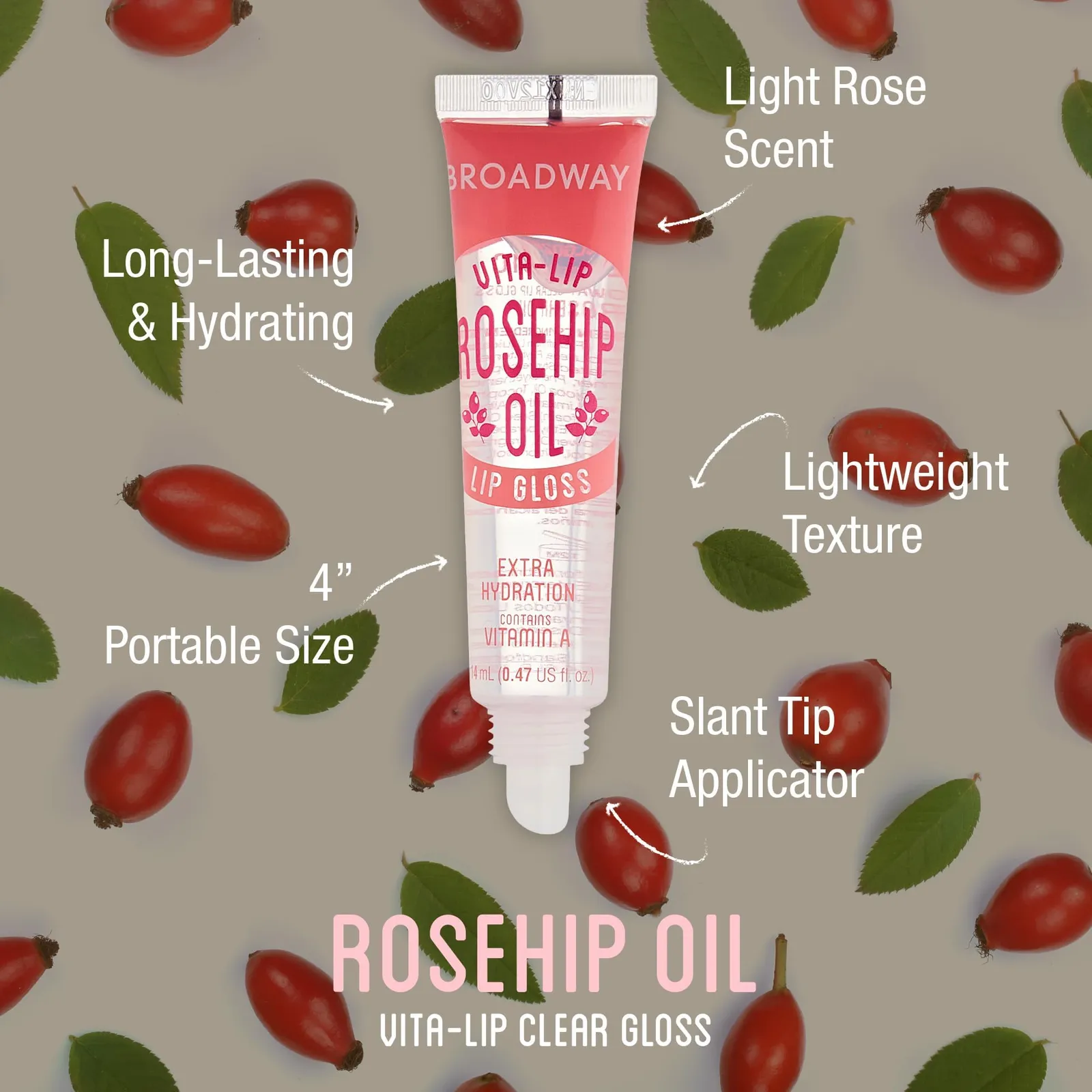 Rosehip Oil Lip Gloss