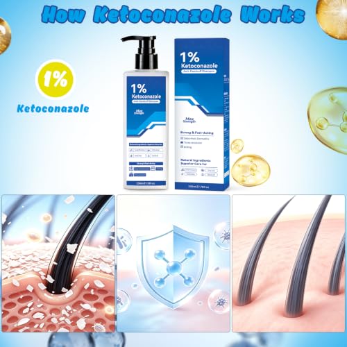 1% Ketoconazole Anti-Dandruff Shampoo