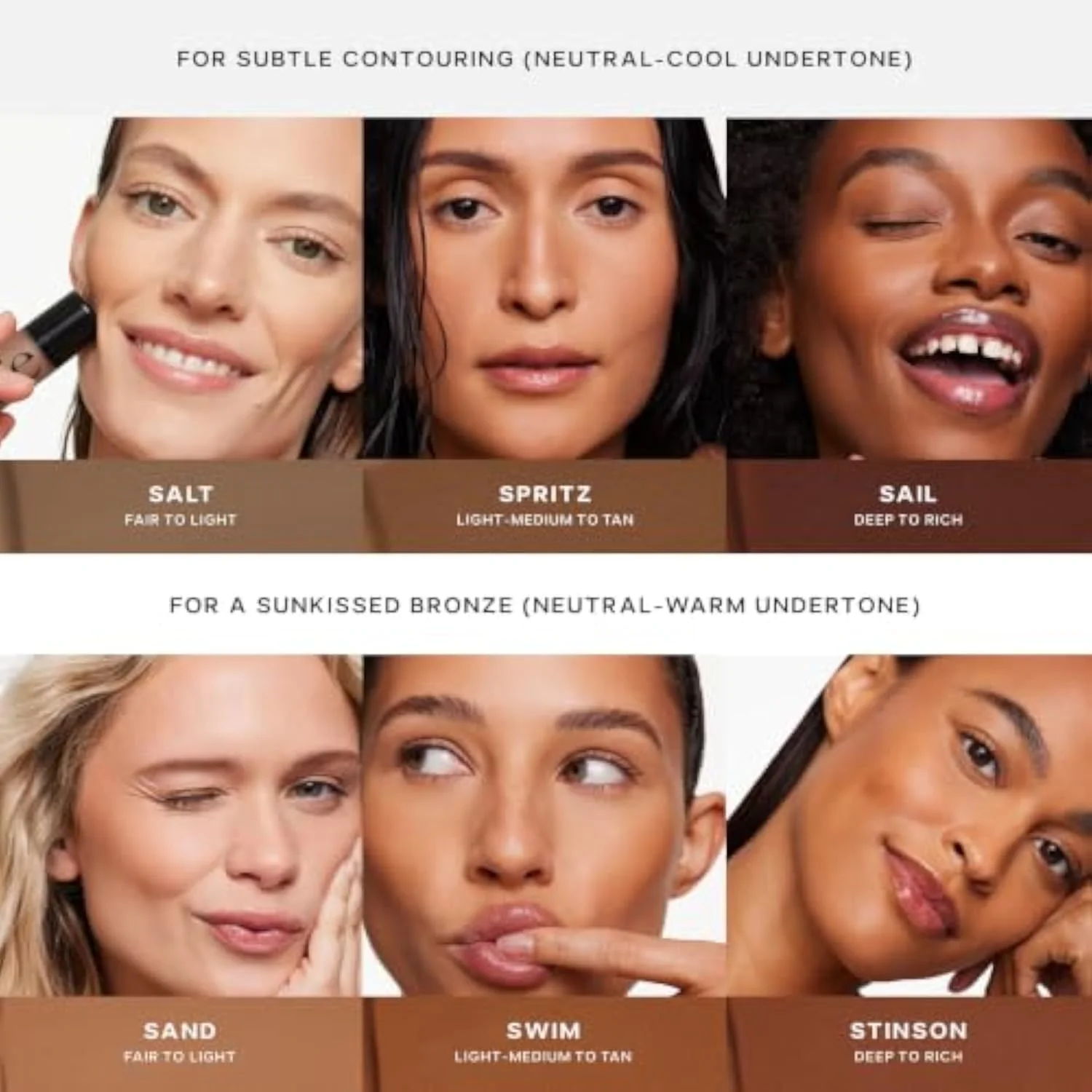 Dew Bronze Hydrating Liquid Bronzer Stick, Sand (0.4 oz)