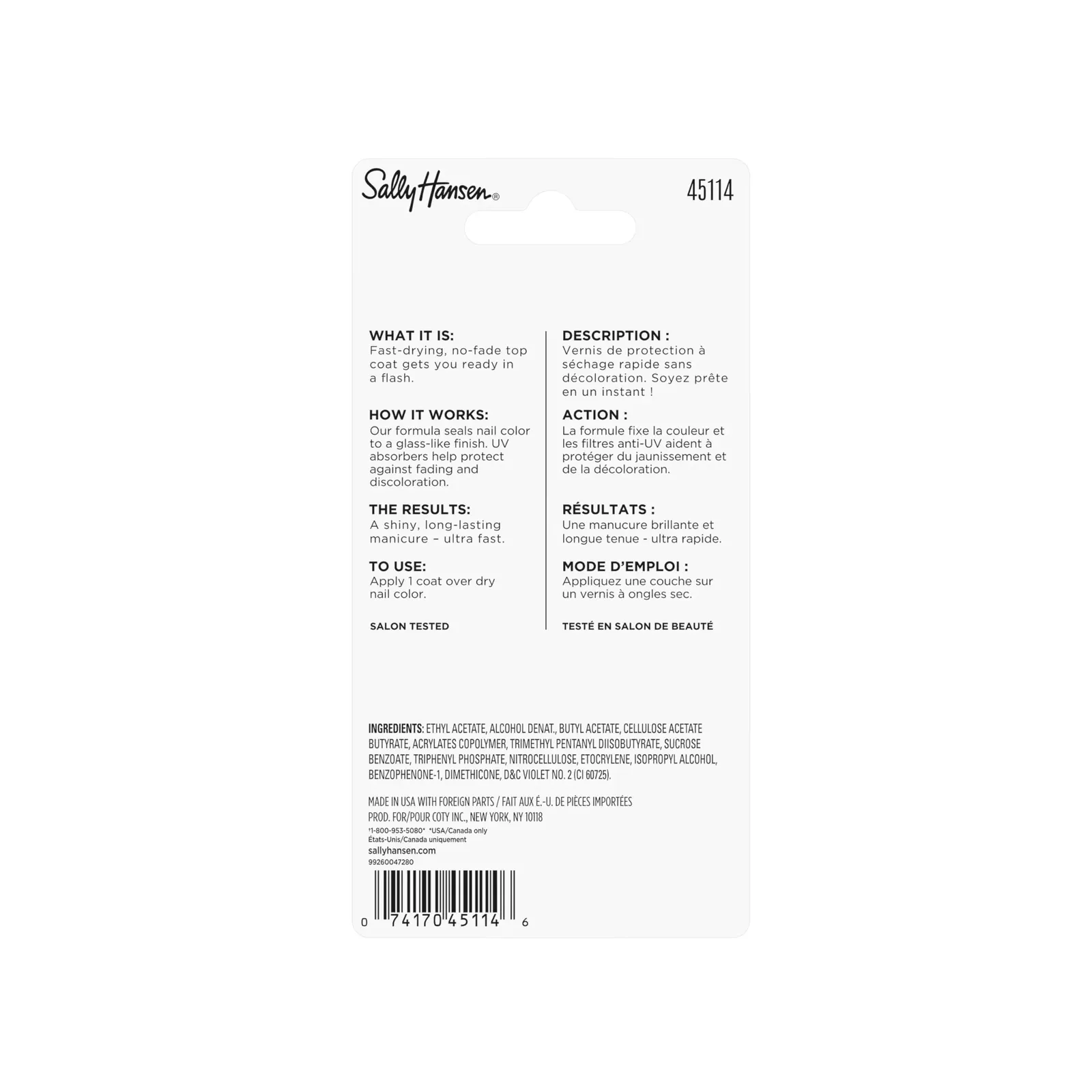 Insta-Dri®, Clear Nail Polish