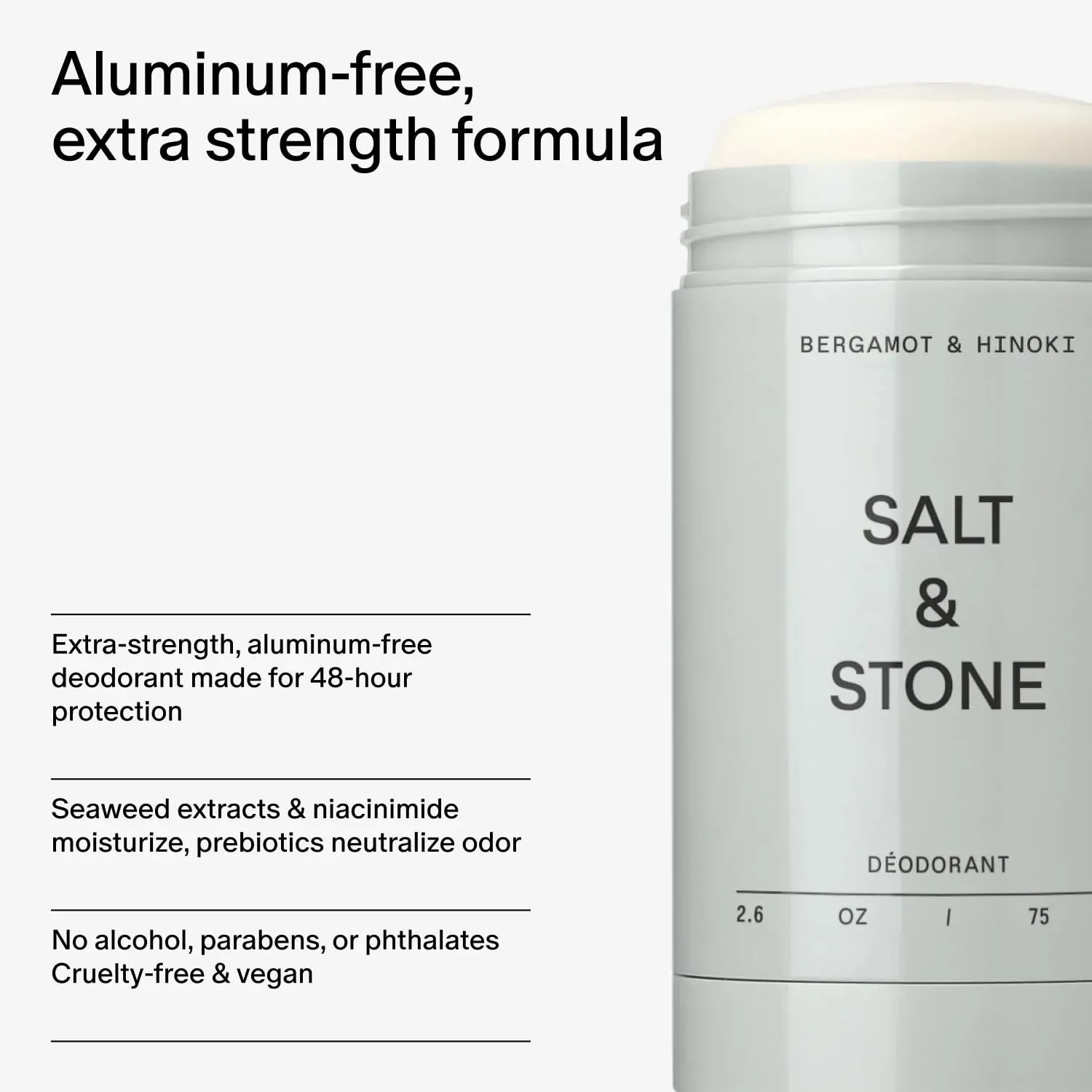 Bergamot & Hinoki Deodorant