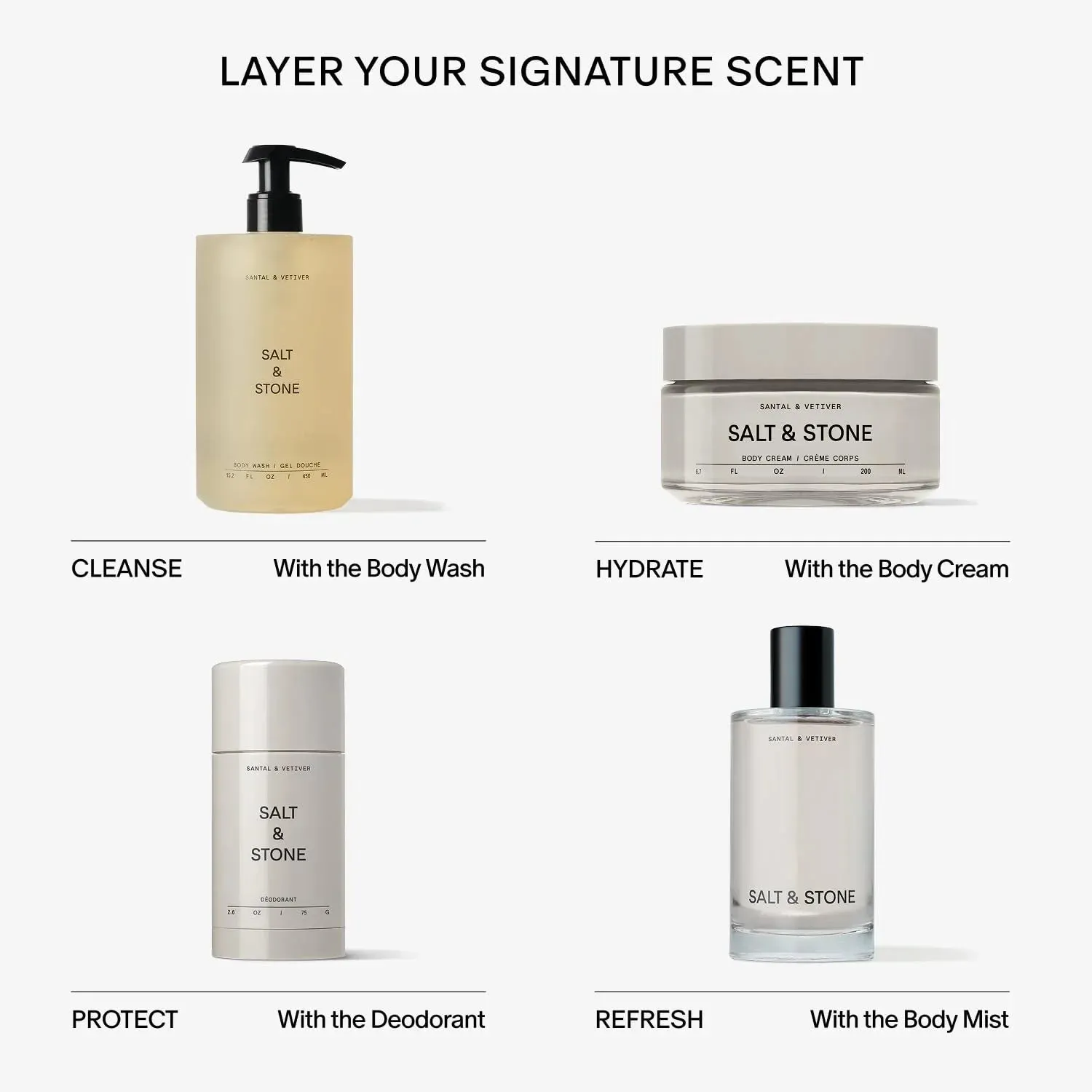 Body Cream – Bergamot & Hinoki with Seaweed Extracts, Spirulina & Squalane