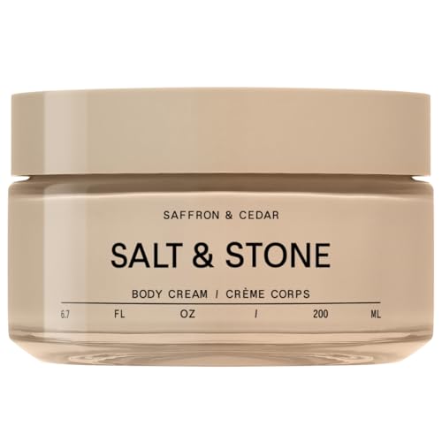 Body Cream for Dry Skin Women & Men Saffron & Cedar