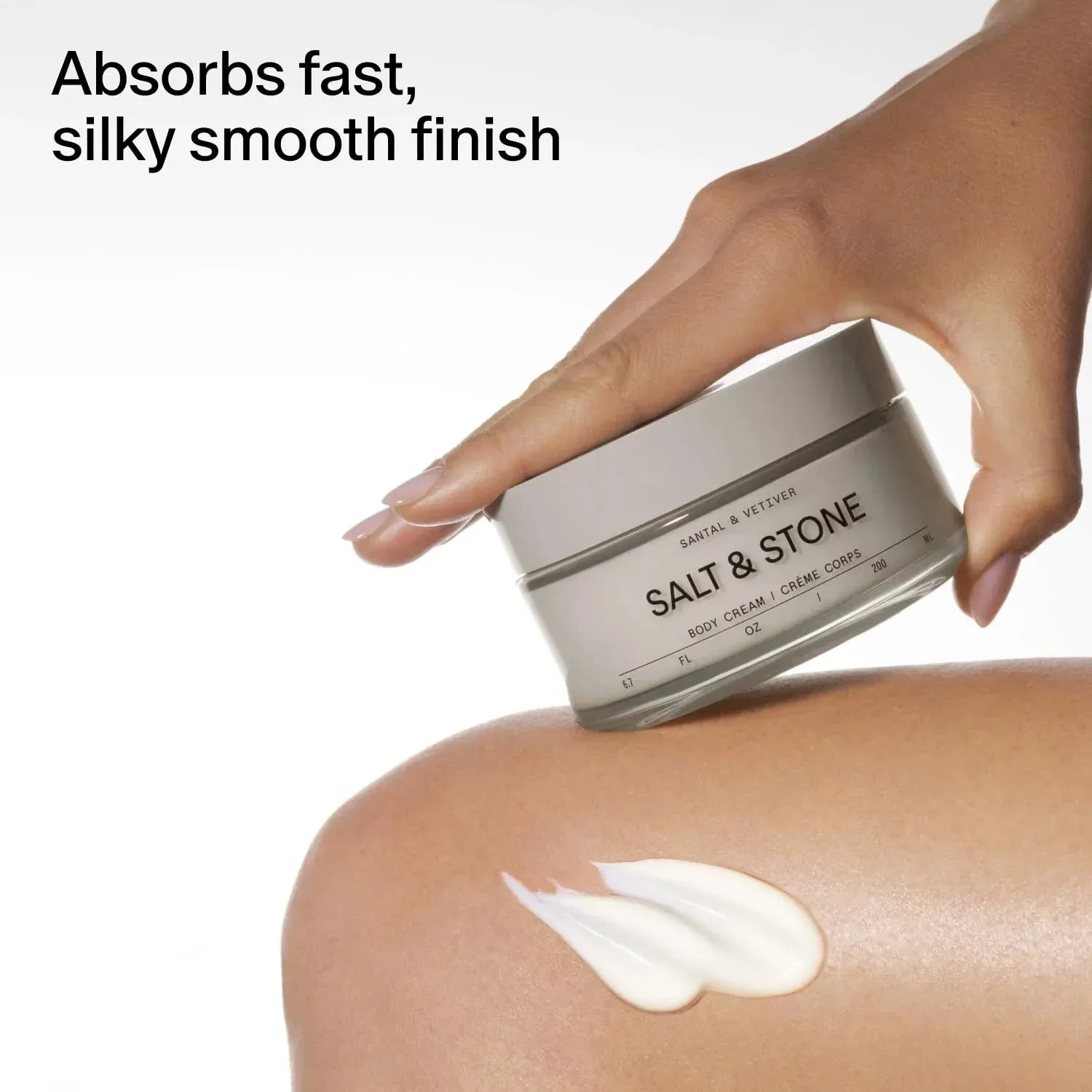 Body Cream – Saffron & Cedar with Seaweed Extracts, Spirulina & Squalane