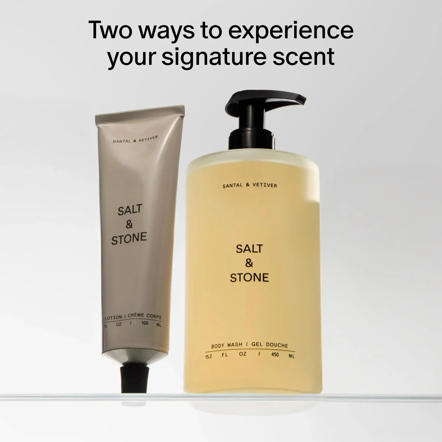 Santal & Vetiver Body Wash & Lotion