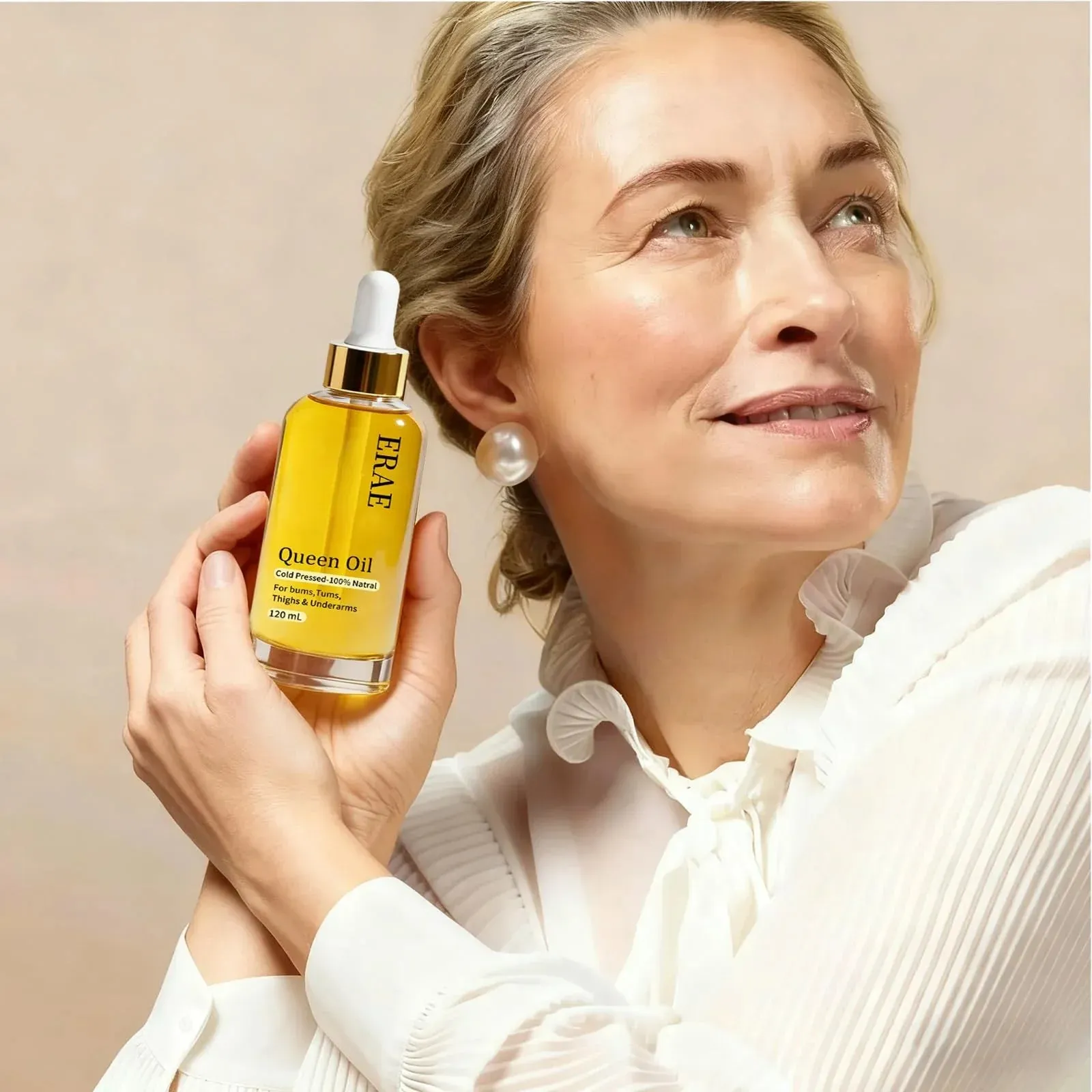 Queen Oil - Face & Body Oil for Crepey Skin