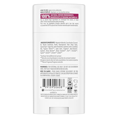 Aluminum-Free Deodorant Rose Vanilla