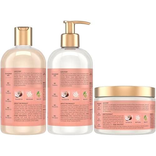 Coconut & Hibiscus Hair Products for Curly Hair