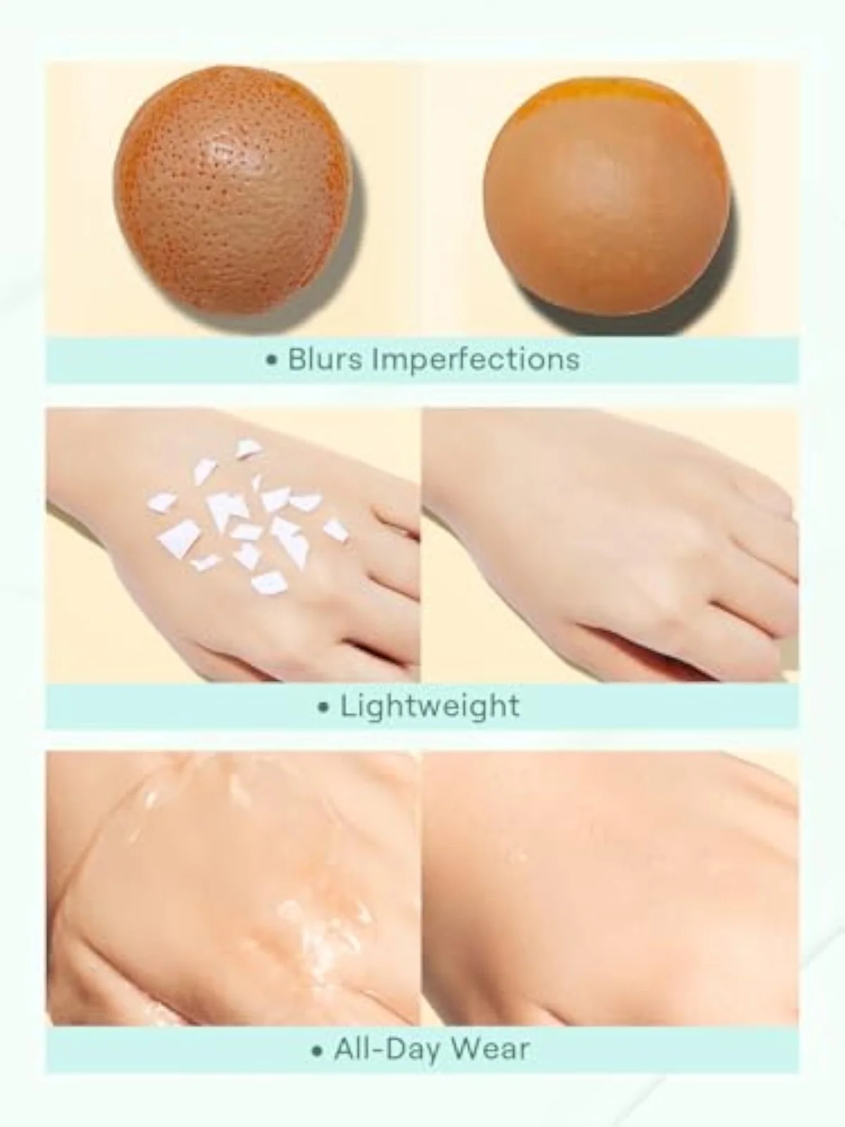 Pore Off Primer Photo Finish Smooth & Blur Makeup Primer For Long-lasting Makeup Wear, Vegan & Cruelty-free