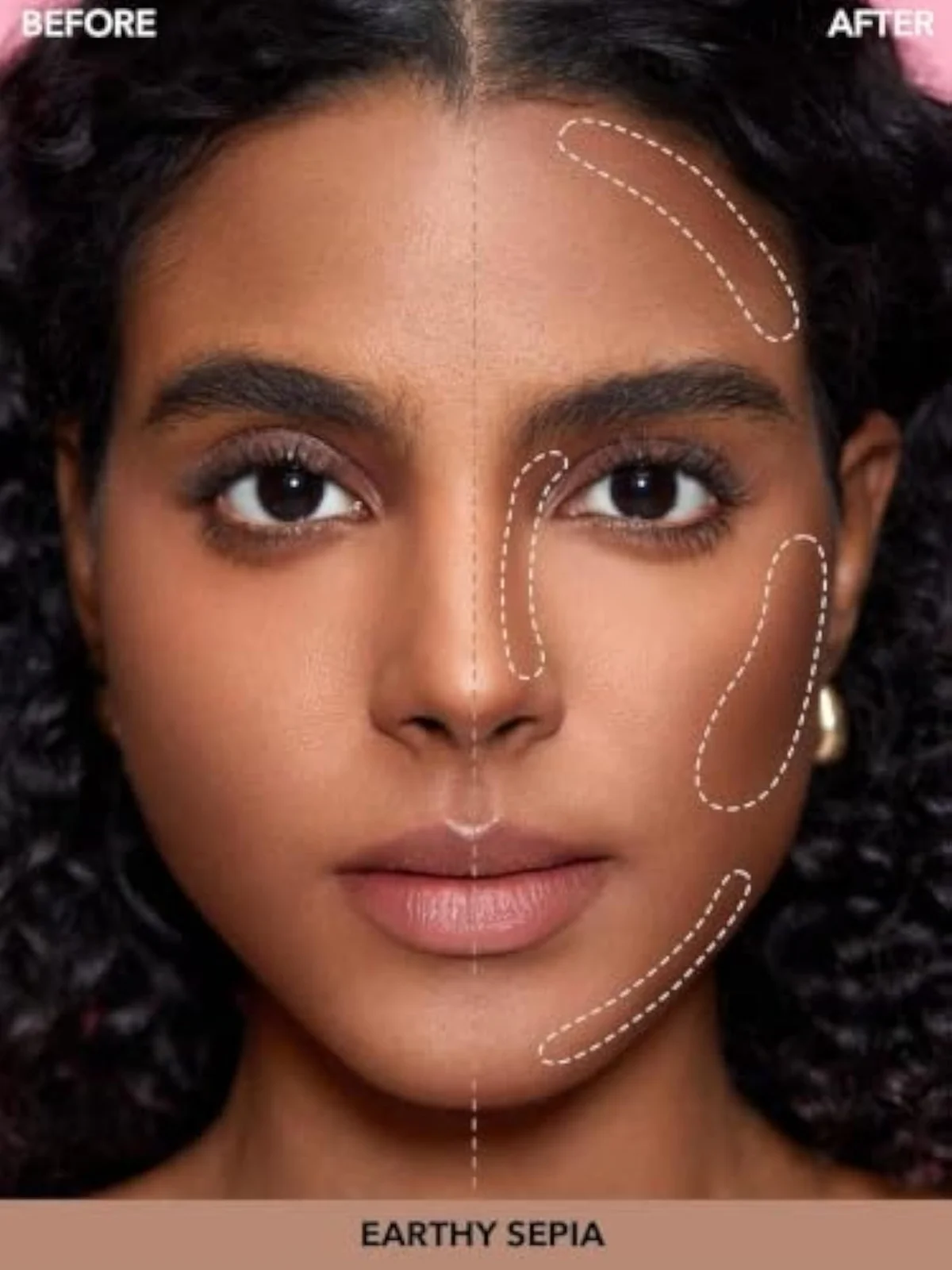 Snatch 'n' Define Cream Contour Stick Long Lasting Highly Pigmented Sweat Proof Face Bronzer Makeup - Earthy Sepia