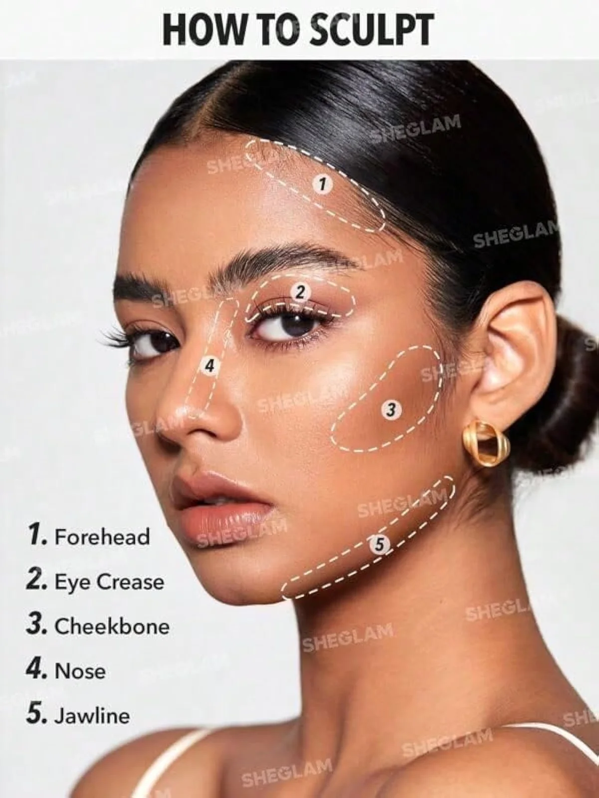Snatch 'n' Define Cream Contour Stick Long Lasting Highly Pigmented Sweat Proof Face Bronzer Makeup - Earthy Sepia