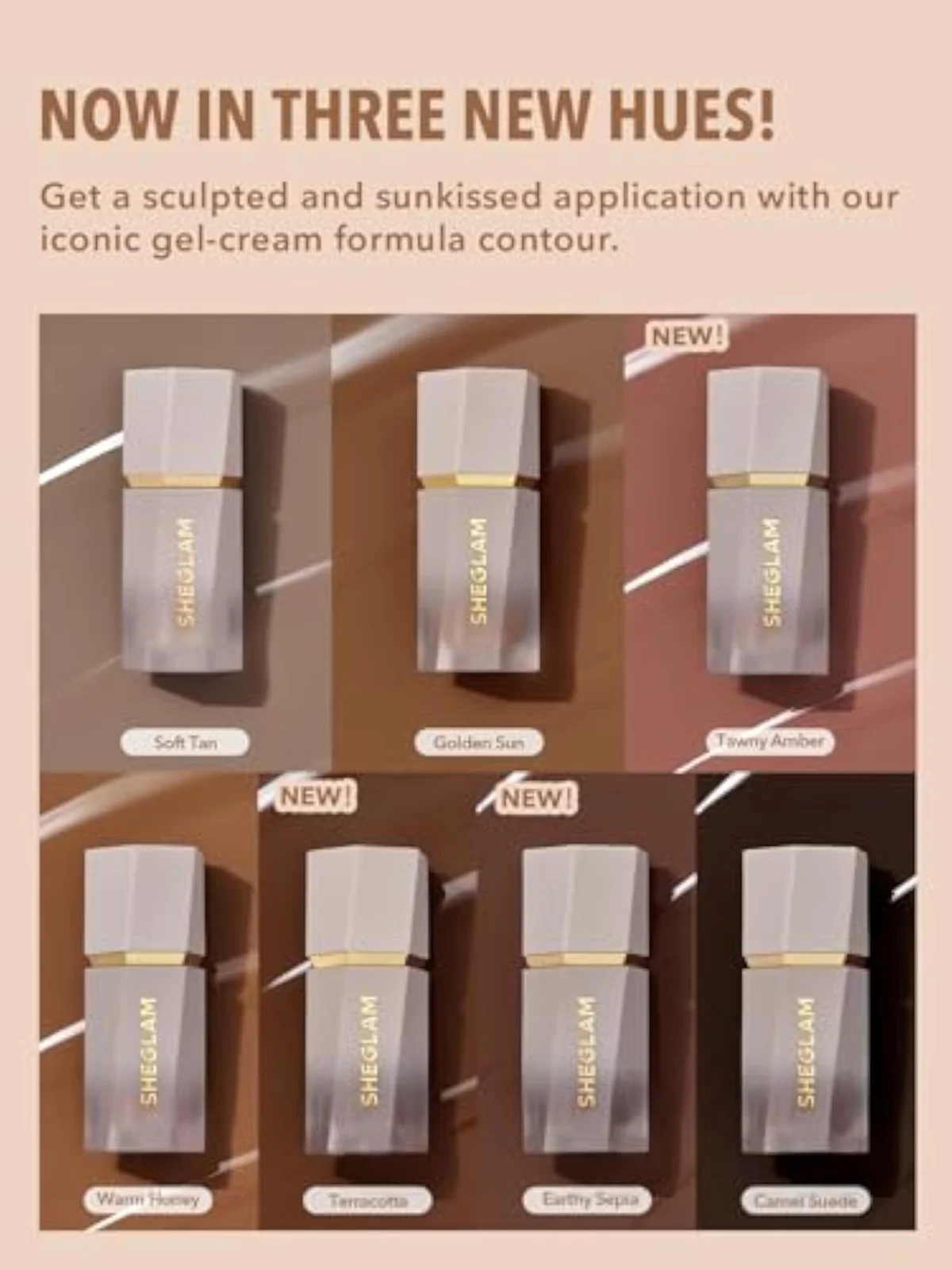 Sun Sculpt Cool Toned Liquid Contour Stick Long Lasting Cream Bronzer Makeup - 01 Soft Tan