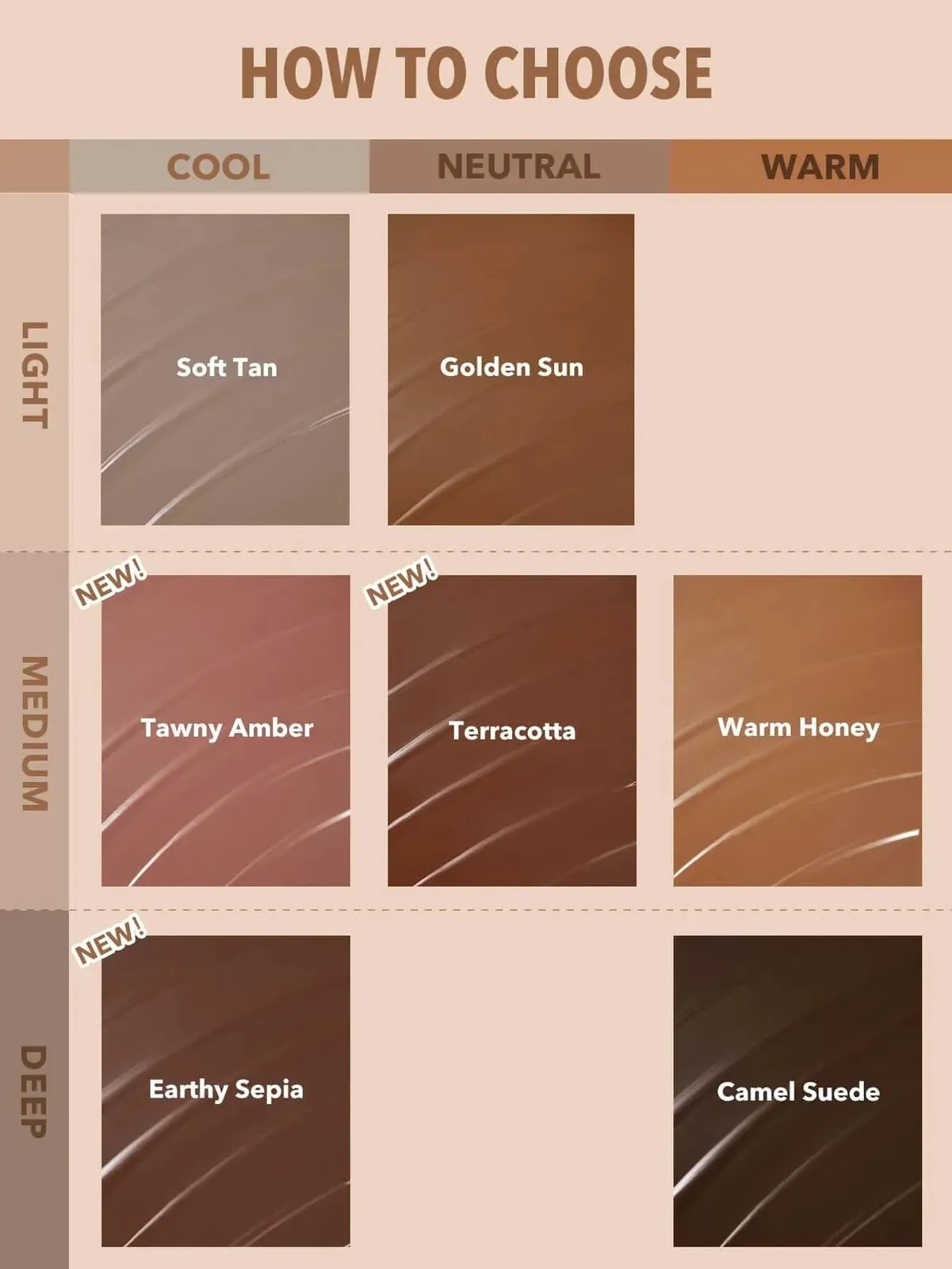 Liquid Contour Stick Cream Bronzer Makeup-Warm Honey