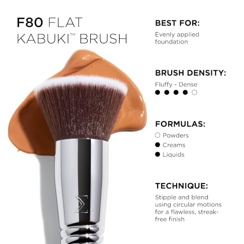F80 Flat Kabuki Brush