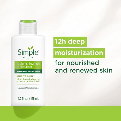 Kind to Skin Face Moisturizer For Sensitive Skin Replenishing Rich 12-Hour Moisturization