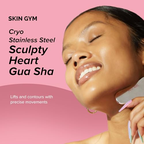 Cryo Stainless Steel Heart Gua Sha