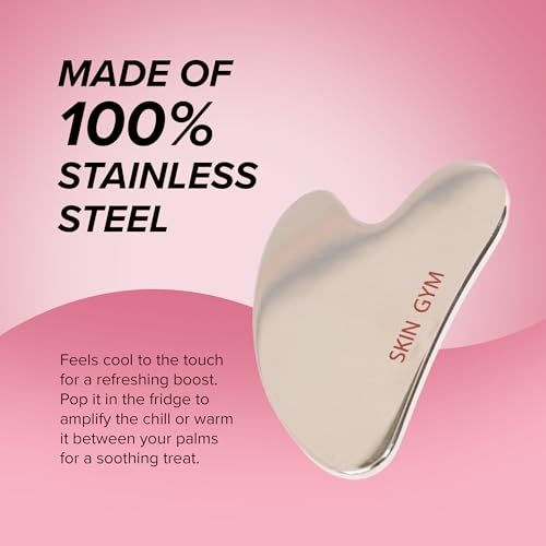 Cryo Stainless Steel Heart Gua Sha