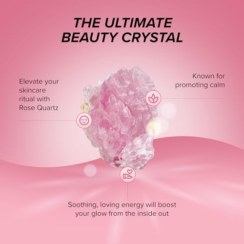 Rose Quartz Heart Gua Sha