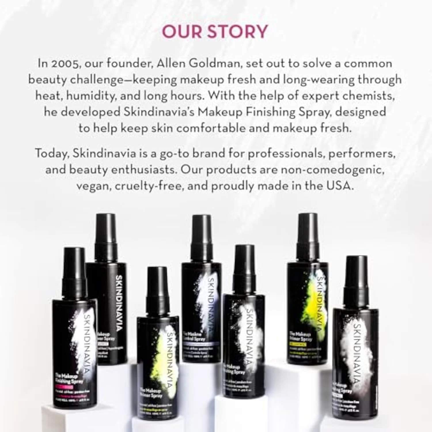 Skindinavia The Makeup Finishing Spray, Oil Control Makeup Setting Spray
