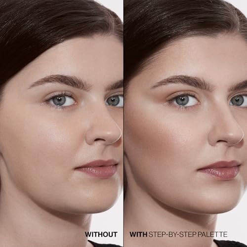 Step-By-Step Contour Palette | Sculpt + Glow All-In-One Contour Kit with Blendable + Build