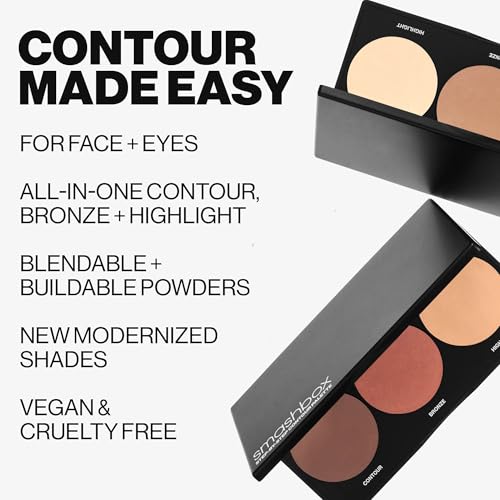 Step-By-Step Contour Palette | Sculpt + Glow All-In-One Contour Kit with Blendable + Build