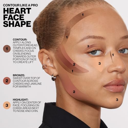 Step-By-Step Contour Palette | Sculpt + Glow All-In-One Contour Kit with Blendable + Build