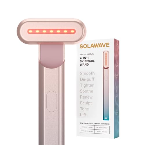 4-in-1 Red Light Therapy Wand for Face & Neck