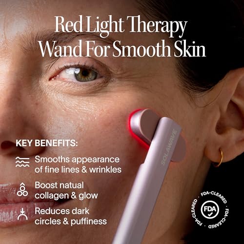 4-in-1 Red Light Therapy Wand for Face & Neck