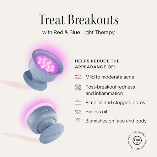Bye Acne - FDA-Cleared Blue & Red Light Therapy for Face & Body