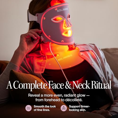 Light Therapy Face Mask & Neck and Chest Mask| Red